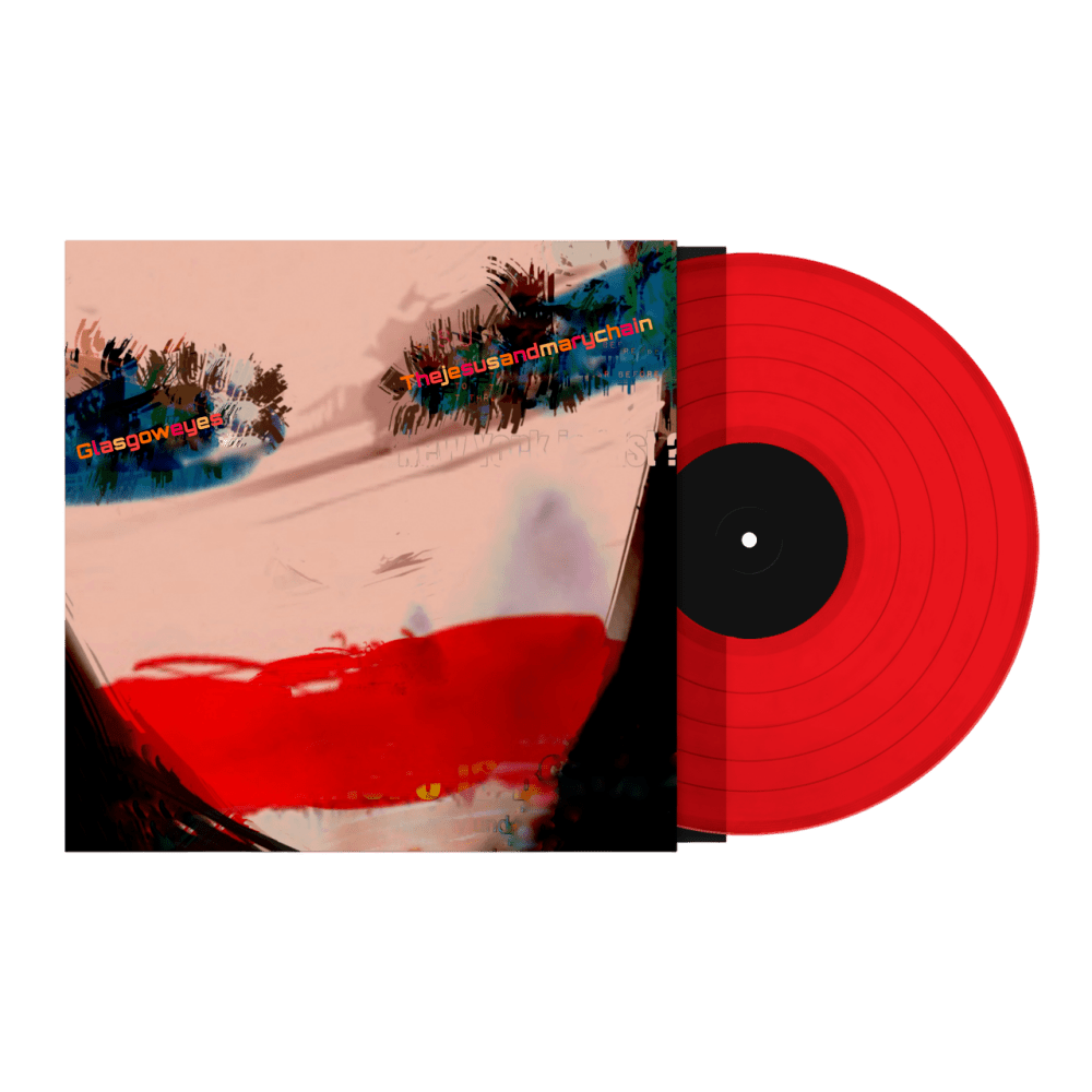 The Jesus and Mary Chain - Glasgow Eyes Clear Red Vinyl