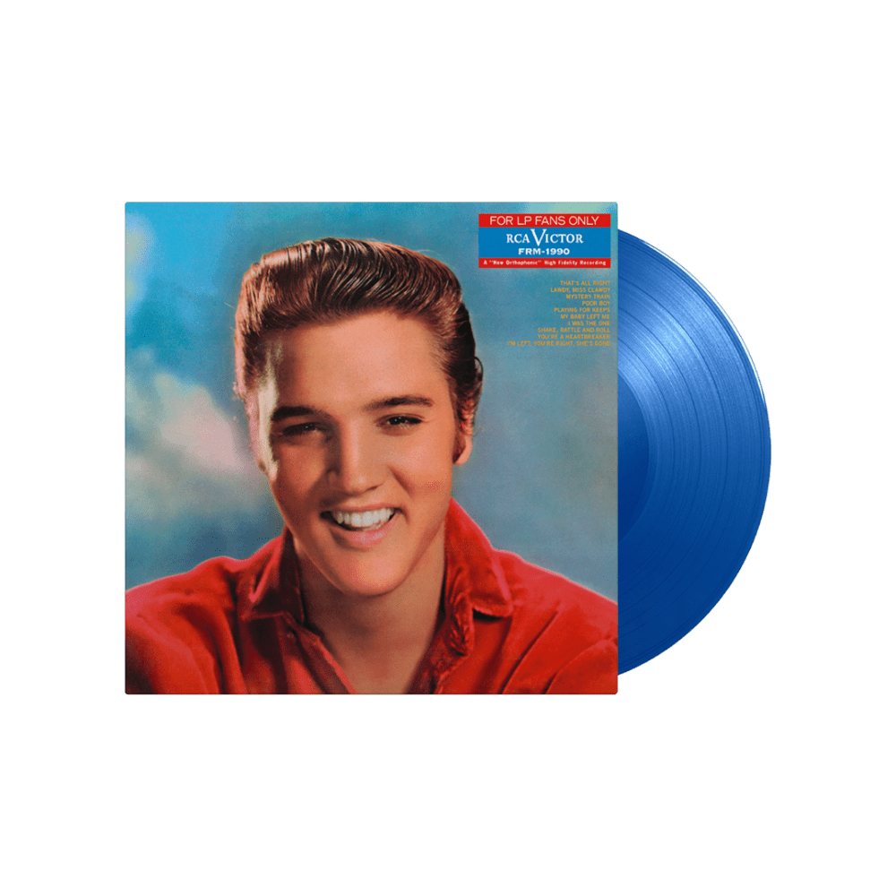Elvis Presley - For LP Fans Only Translucent Blue Heavyweight Vinyl