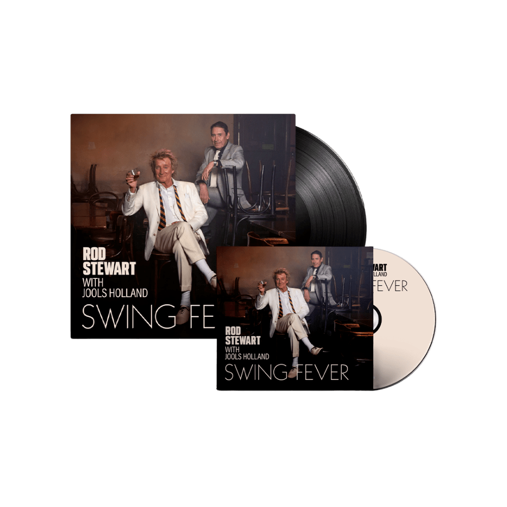 Rod Stewart with Jools Holland - Swing Fever Heavyweight Vinyl CD