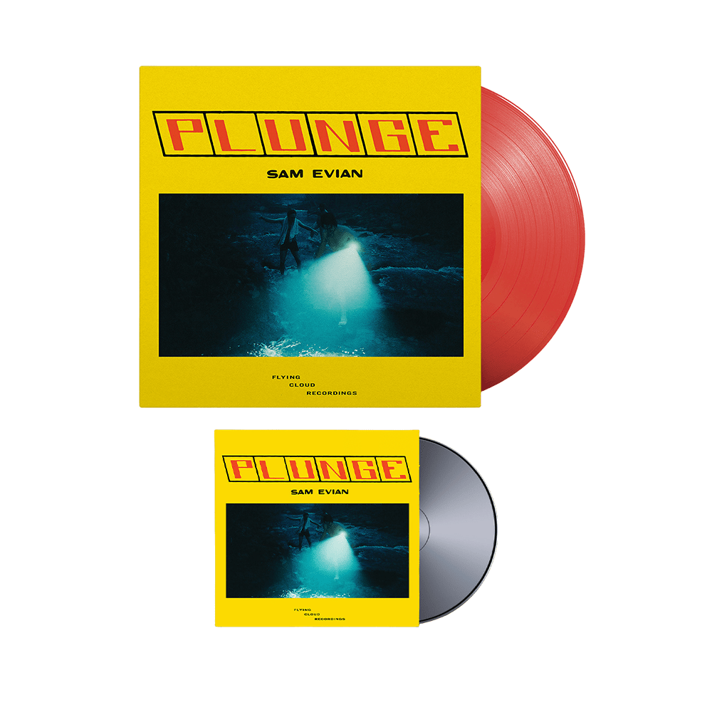 Sam Evian - Plunge Translucent Red Vinyl CD
