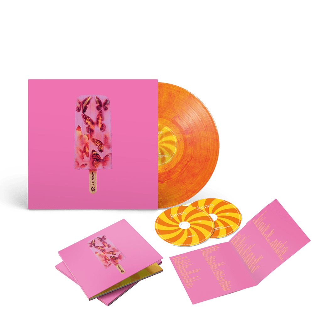 James - Yummy Coloured Vinyl Deluxe 2CD