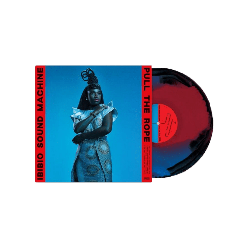 Ibibio Sound Machine - Pull The Rope Black & Blue & Red Vinyl