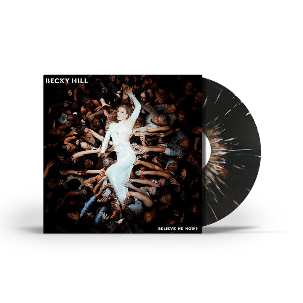 Becky Hill - Believe Me Now? Black & White Splatter Vinyl