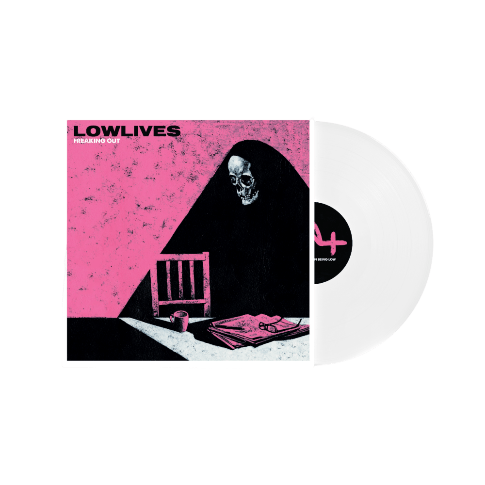 LOWLIVES - Freaking Out White Vinyl LP