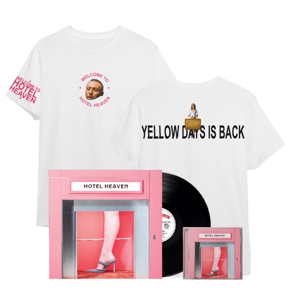 Yellowdays - Hotel Heaven Vinyl CD Welcome To Hotel Heaven T-Shirt