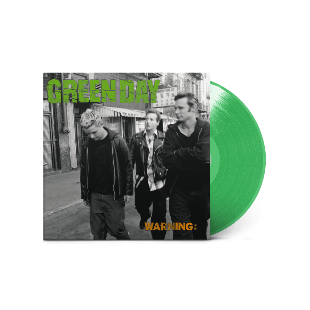 Green Day - Warning Fluorescent Green Vinyl