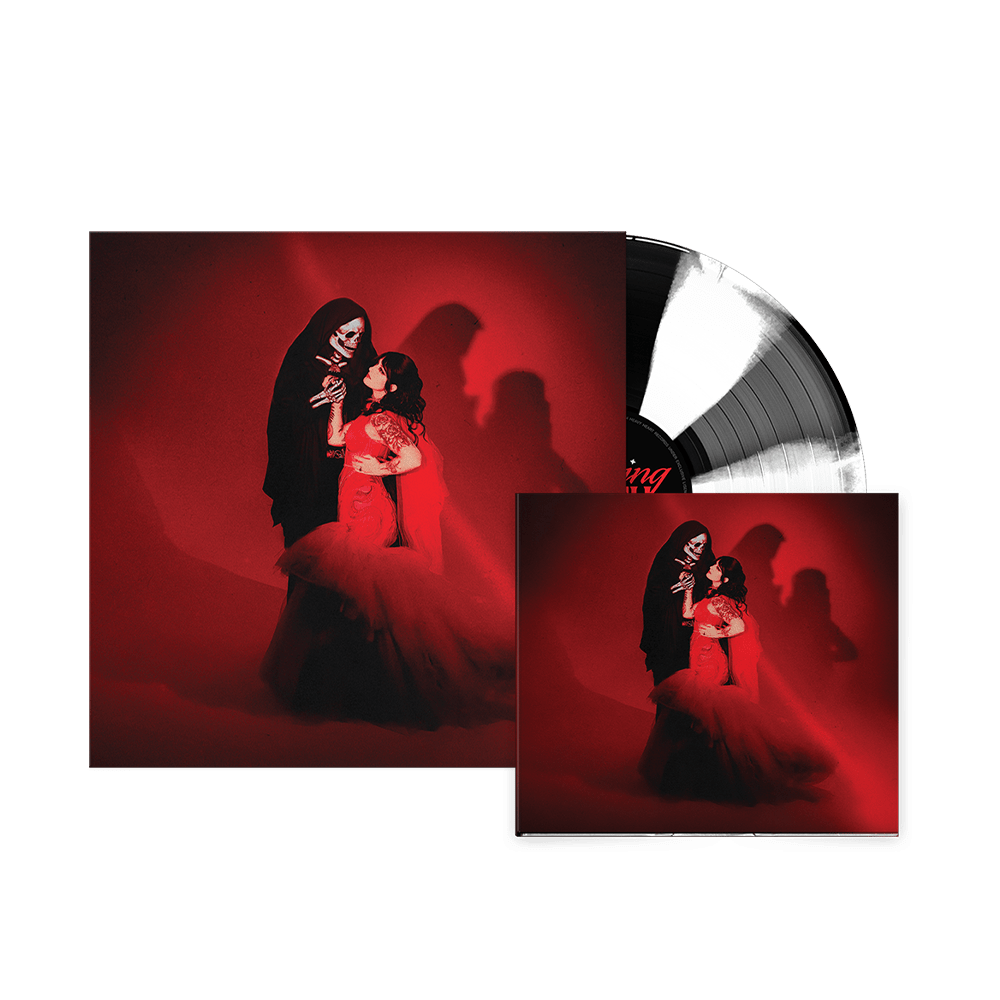 Mothica - Kissing Death Black and White Cornetto Vinyl CD