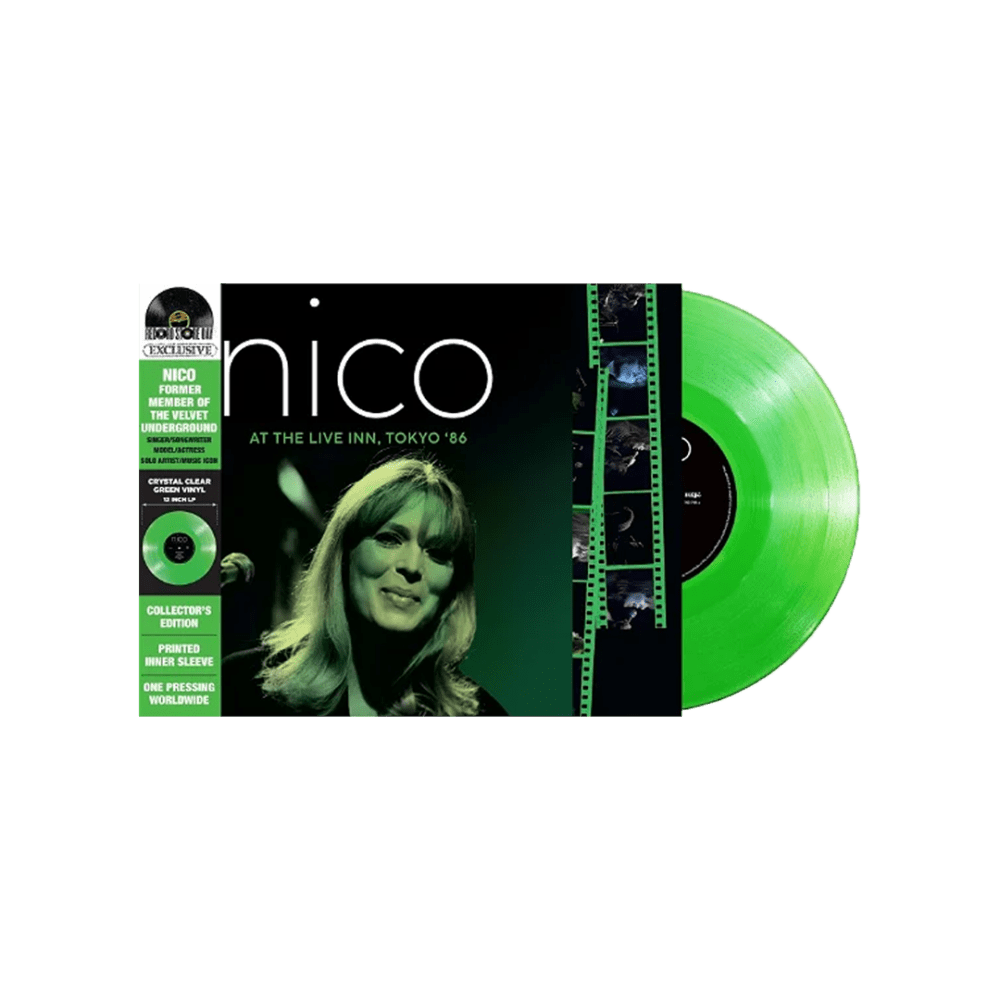 Nico - At the Live Inn, Tokyo '86 RSD 2024 Crystal Clear Green Vinyl