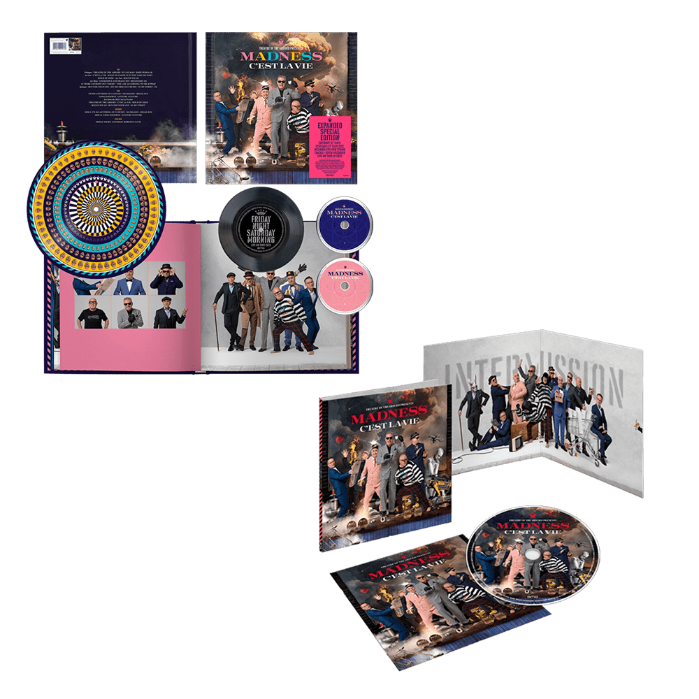 Madness - Theatre of the Absurd Presents C'est La Vie Enhanced Edition Vinyl Bookpack Standard Edition CD