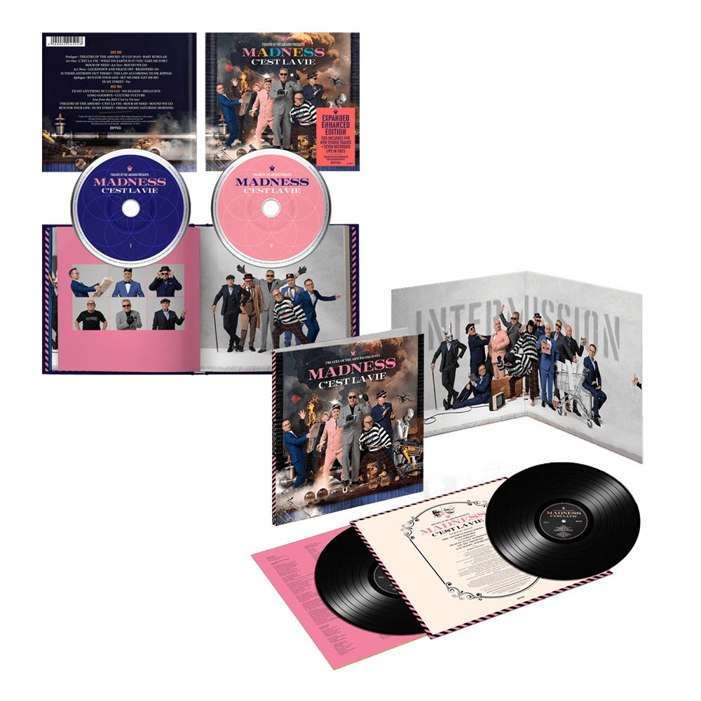 Madness - Theatre of the Absurd Presents C'est La Vie Enhanced Edition 2CD Standard Edition Double Vinyl