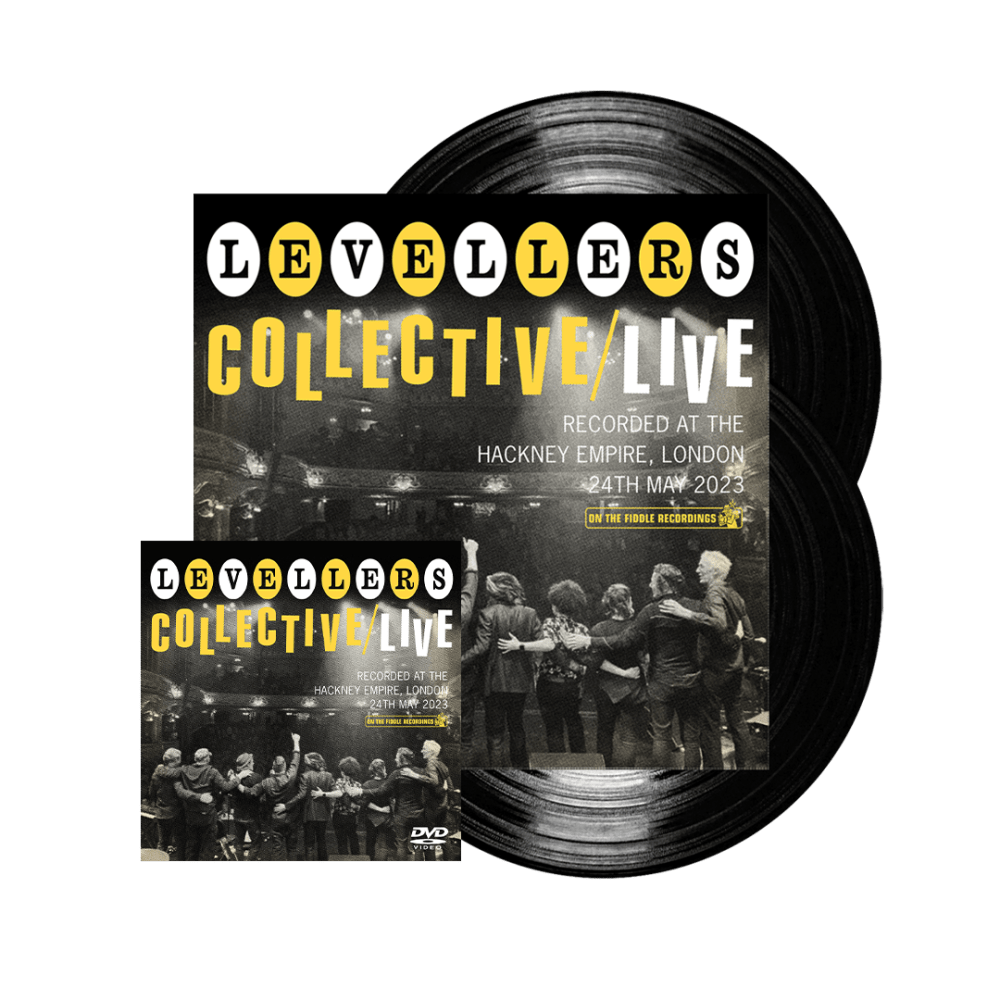 The Levellers - Collective / Live 2LP DVD Double Vinyl