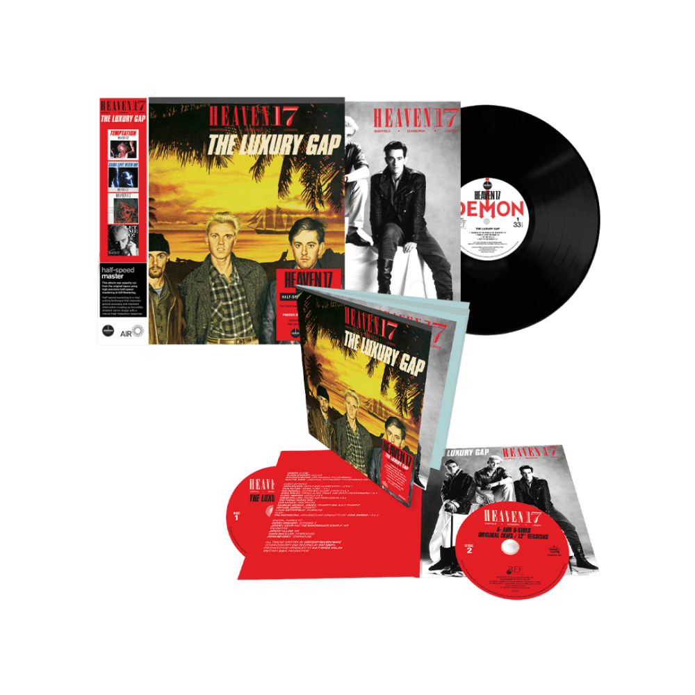 Heaven 17 - The Luxury Gap Heavyweight Vinyl 2-Disc Deluxe CD