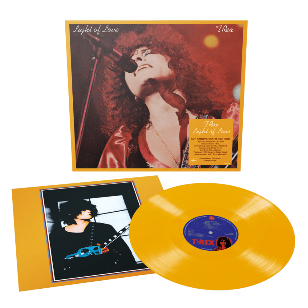 T. Rex - Light Of Love - 50th Anniversary Edition Orange Vinyl