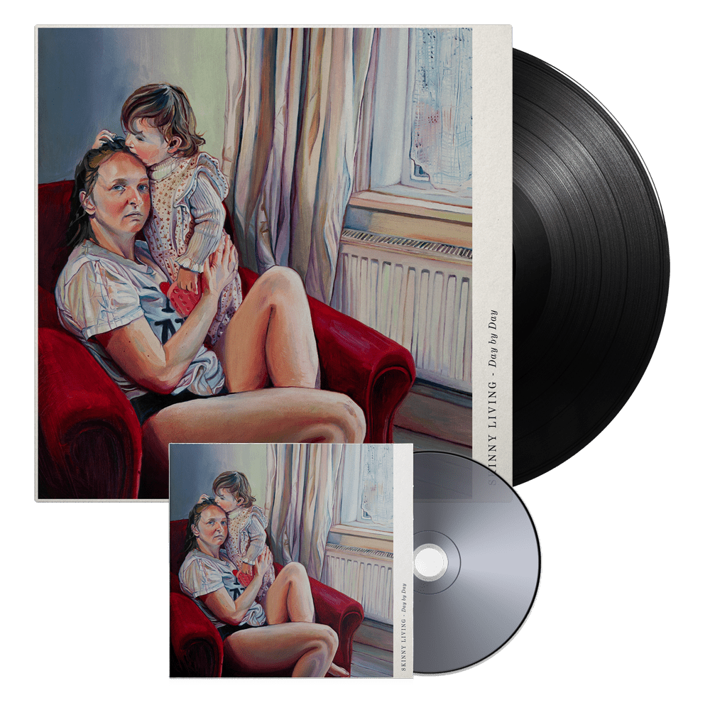 Skinny Living - Day By Day Signed Black Vinyl & Signed CD