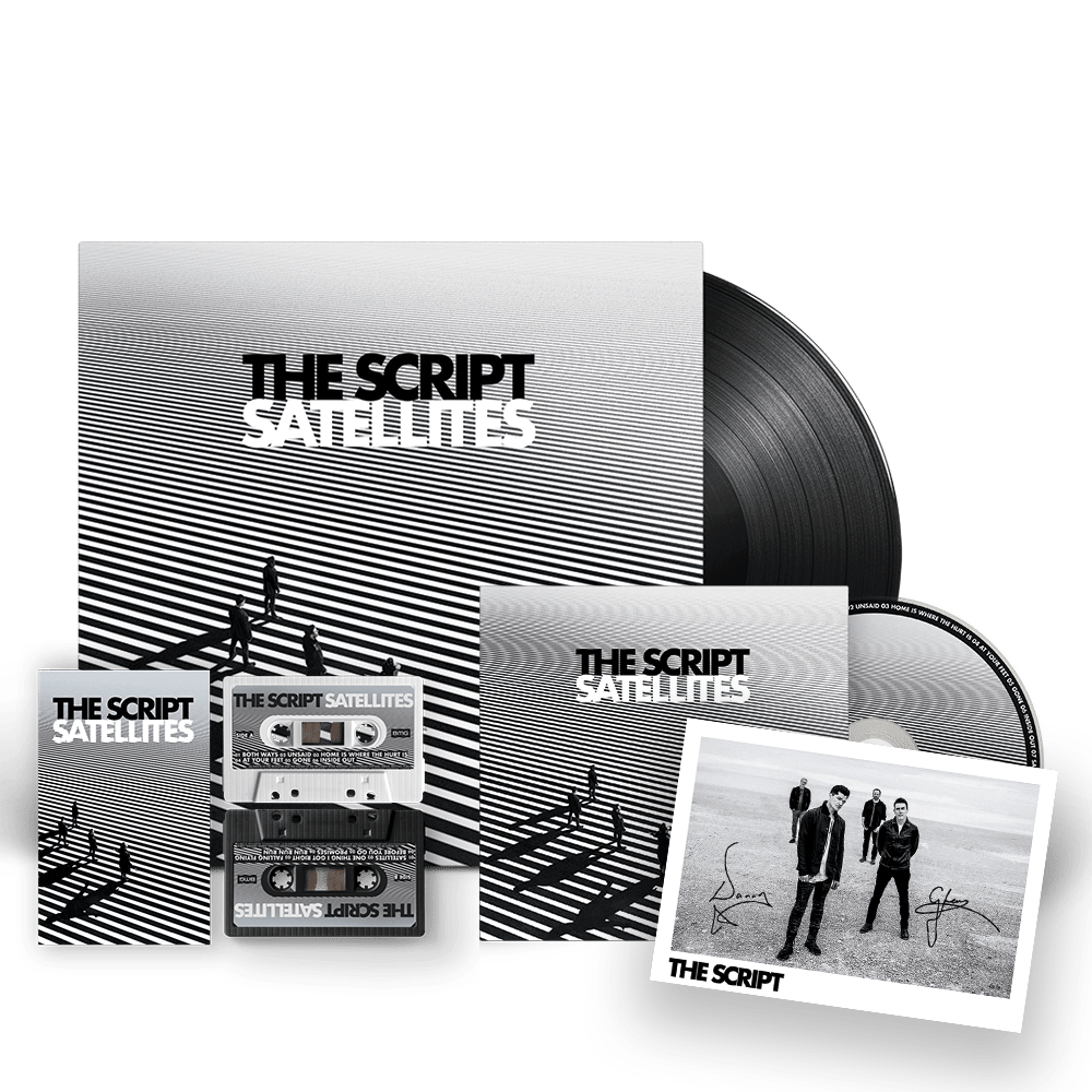 The Script - Satellites Digipak CD Vinyl Cassette