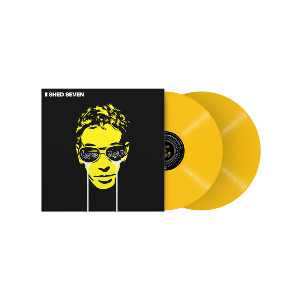 Shed Seven - Liquid Gold Yellow Double Vinyl