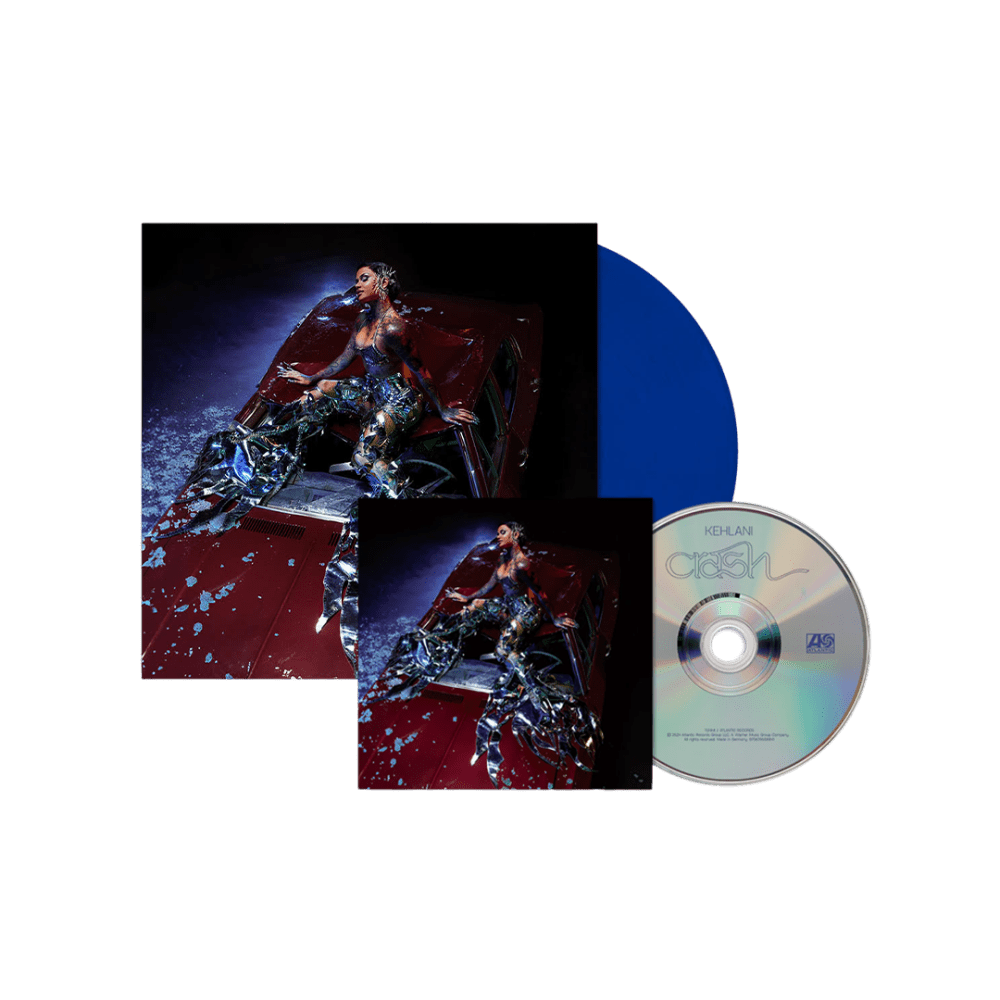 Kehlani - CRASH Blue Vinyl CD