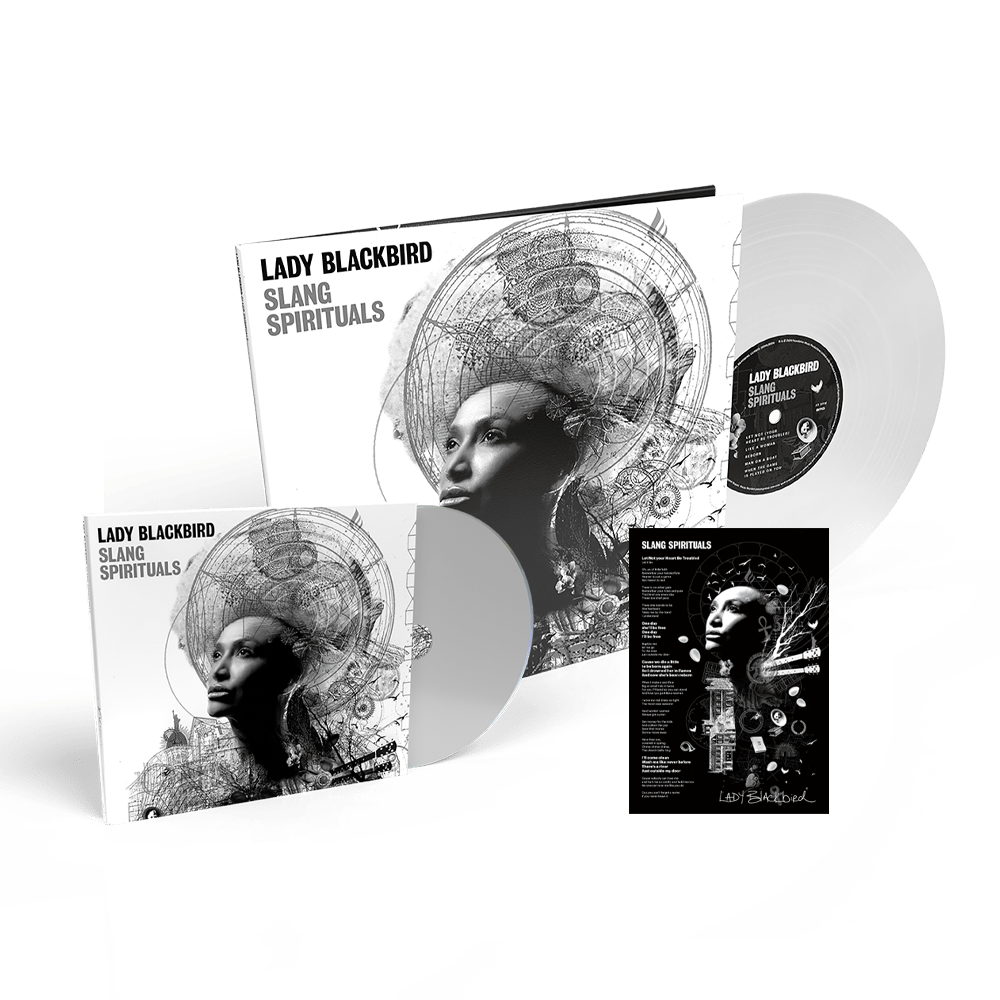 Lady Blackbird - Slang Spiritual Clear Vinyl CD [Inc Signed Poem Print]