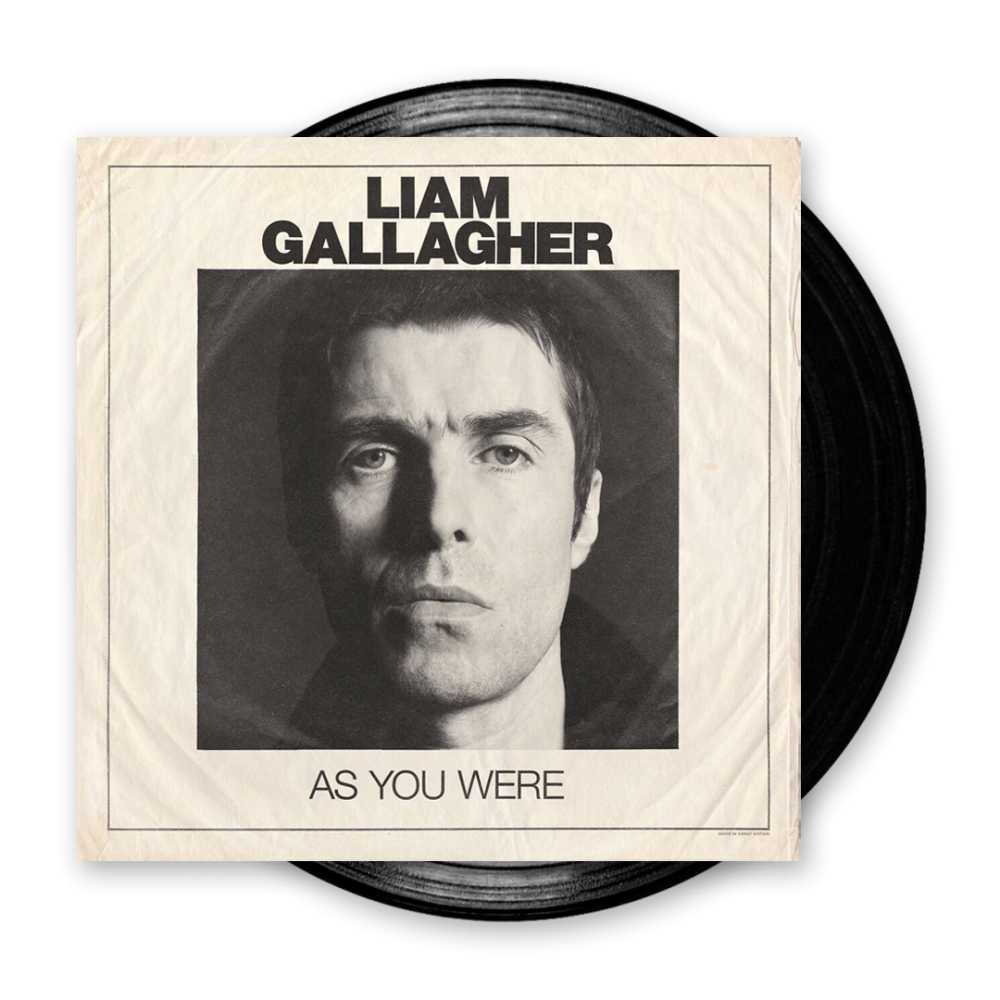 Liam Gallagher - As You Were Black Vinyl LP Heavyweight LP