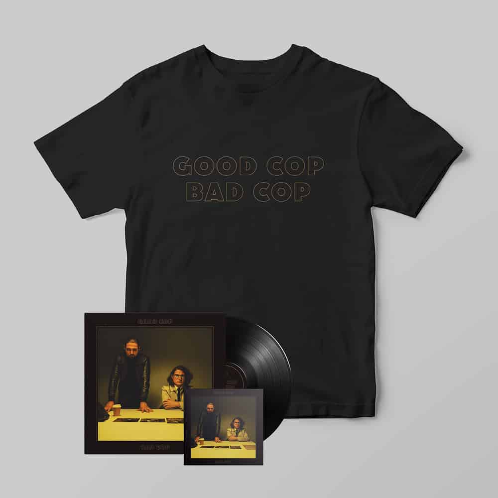 Good Cop Bad Cop - Good Cop Bad Cop CD Vinyl T-Shirt by Joe Carnall
