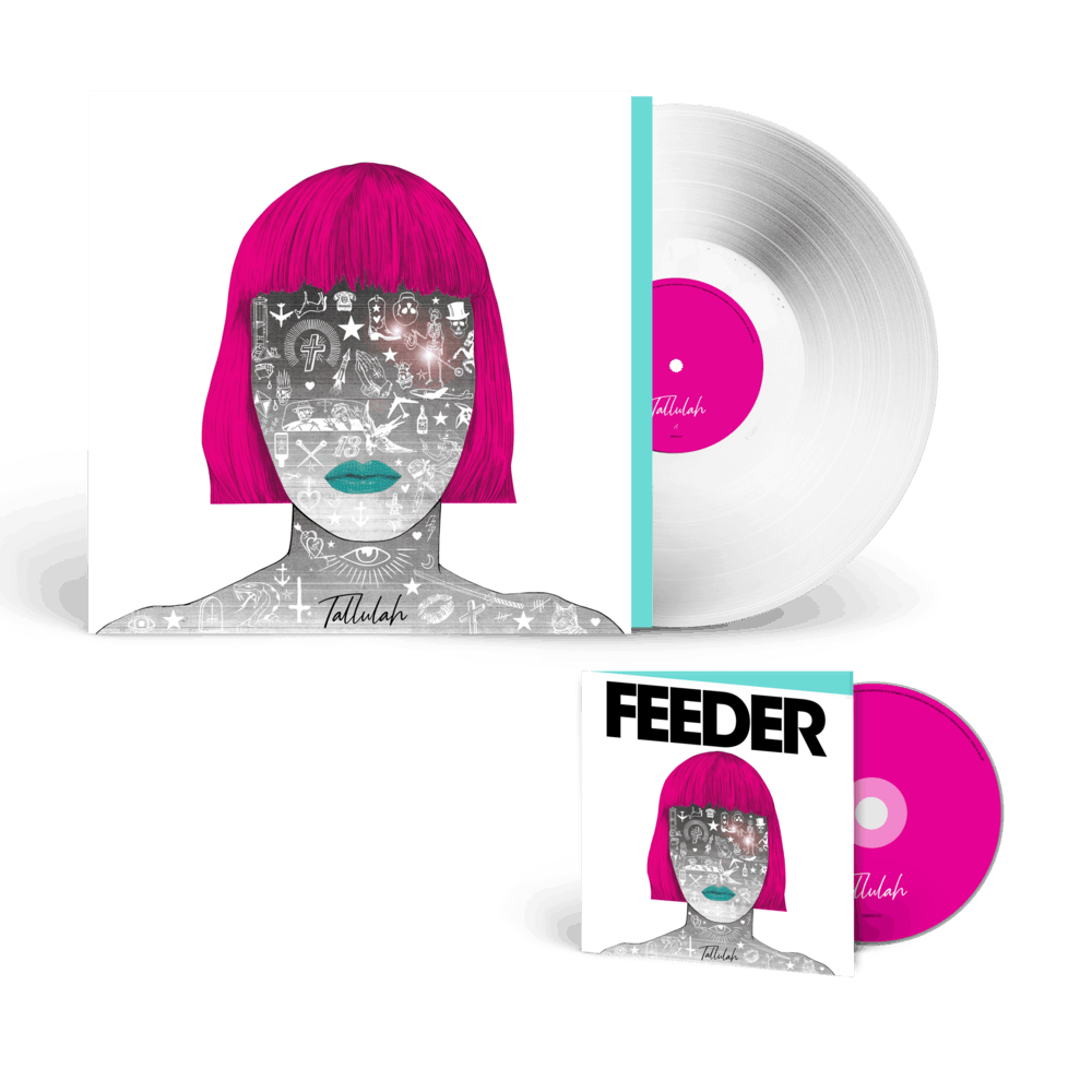 Feeder - Tallulah - White Vinyl & Deluxe CD