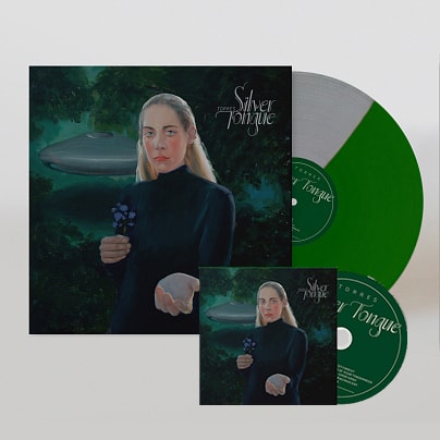 Torres - Silver Tongue CD Green & Silver Vinyl