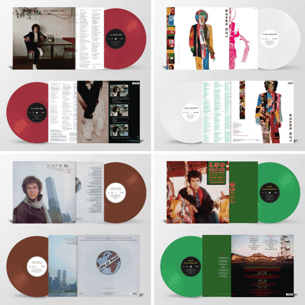 Leo Sayer - Coloured Vinyl Reissues Bundle