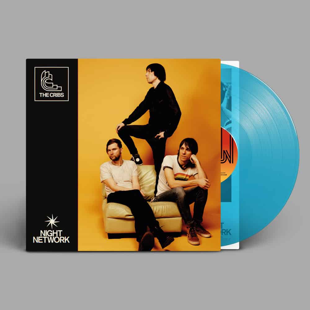 The Cribs - Night Network Blue Heavyweight Vinyl