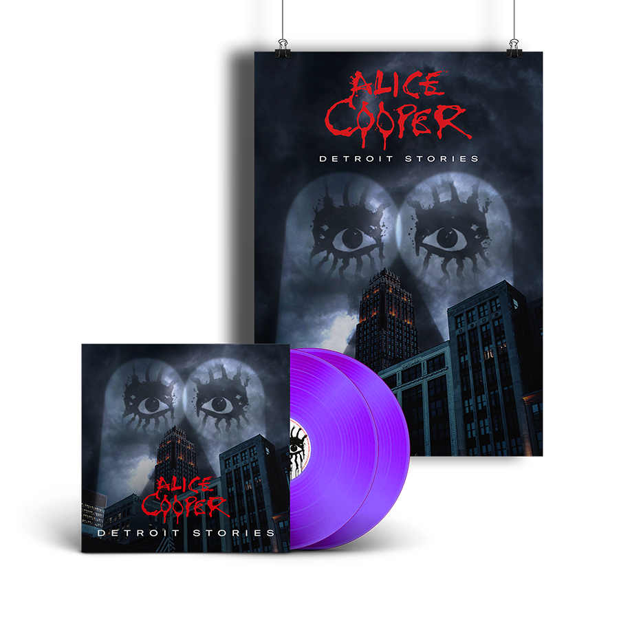 Alice Cooper - Detroit Stories Purple Double Vinyl