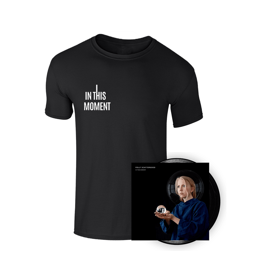 Polly Scattergood - In This Moment Black Vinyl Signed In This Moment T-Shirt