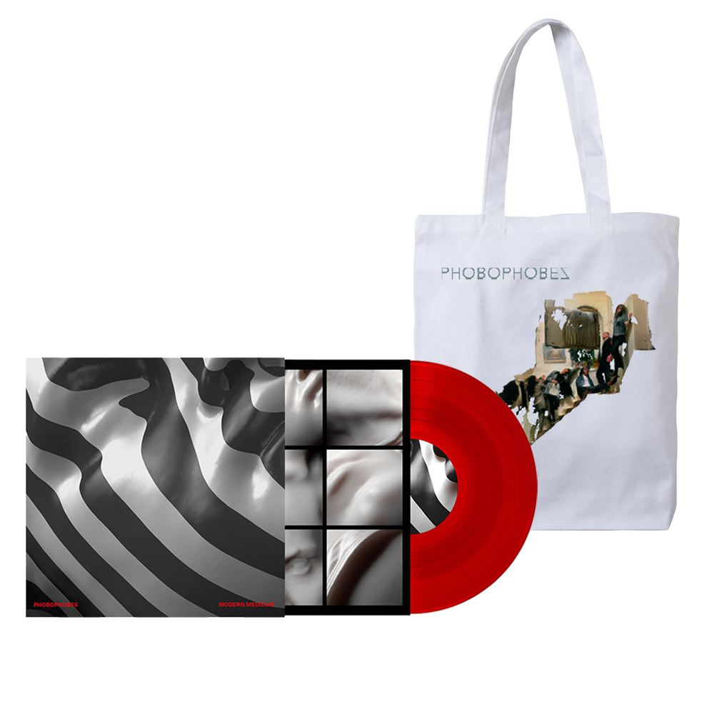 Phobophobes - Modern Medicine Red Vinyl Tote Bag