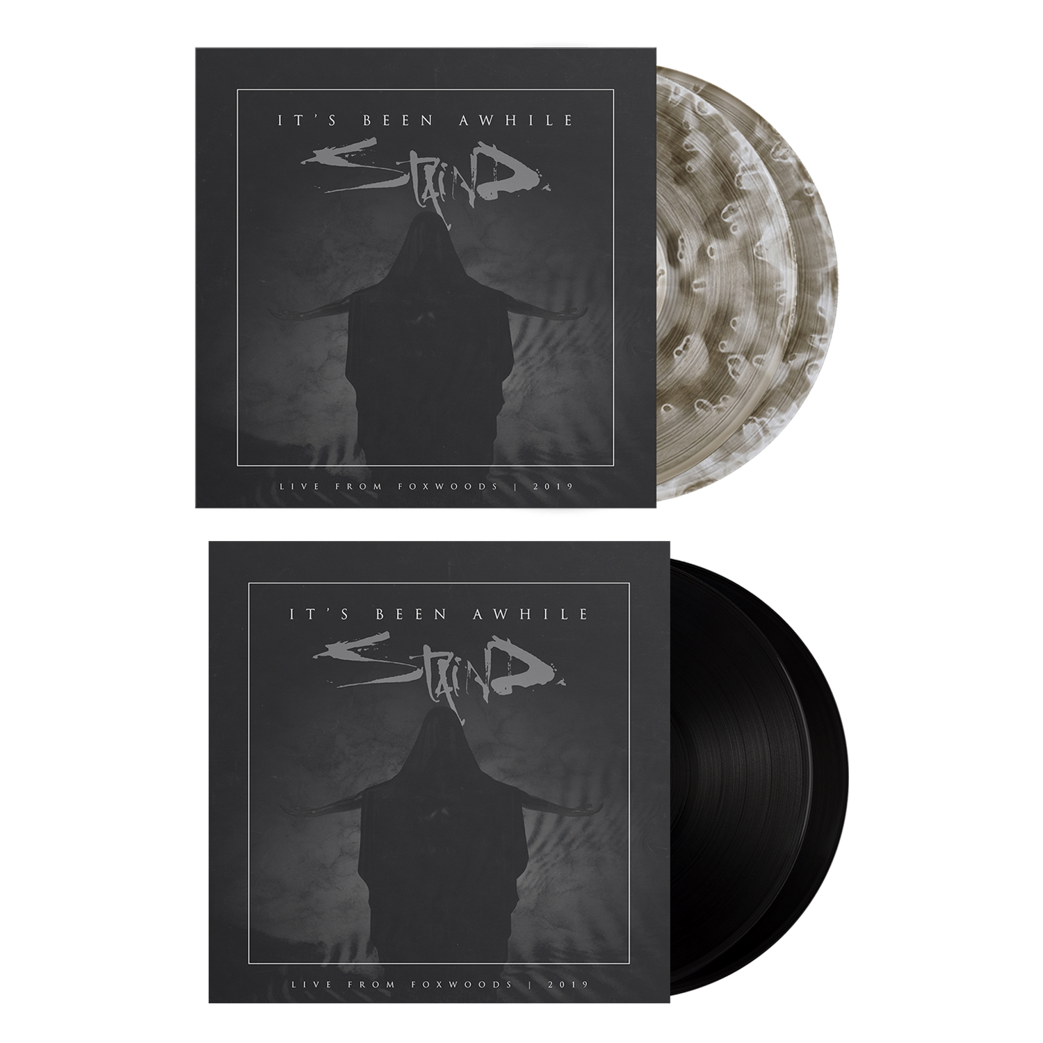 Staind - Live: It's Been Awhile Ghostly Black Double Vinyl Ltd Edition Black Double Vinyl