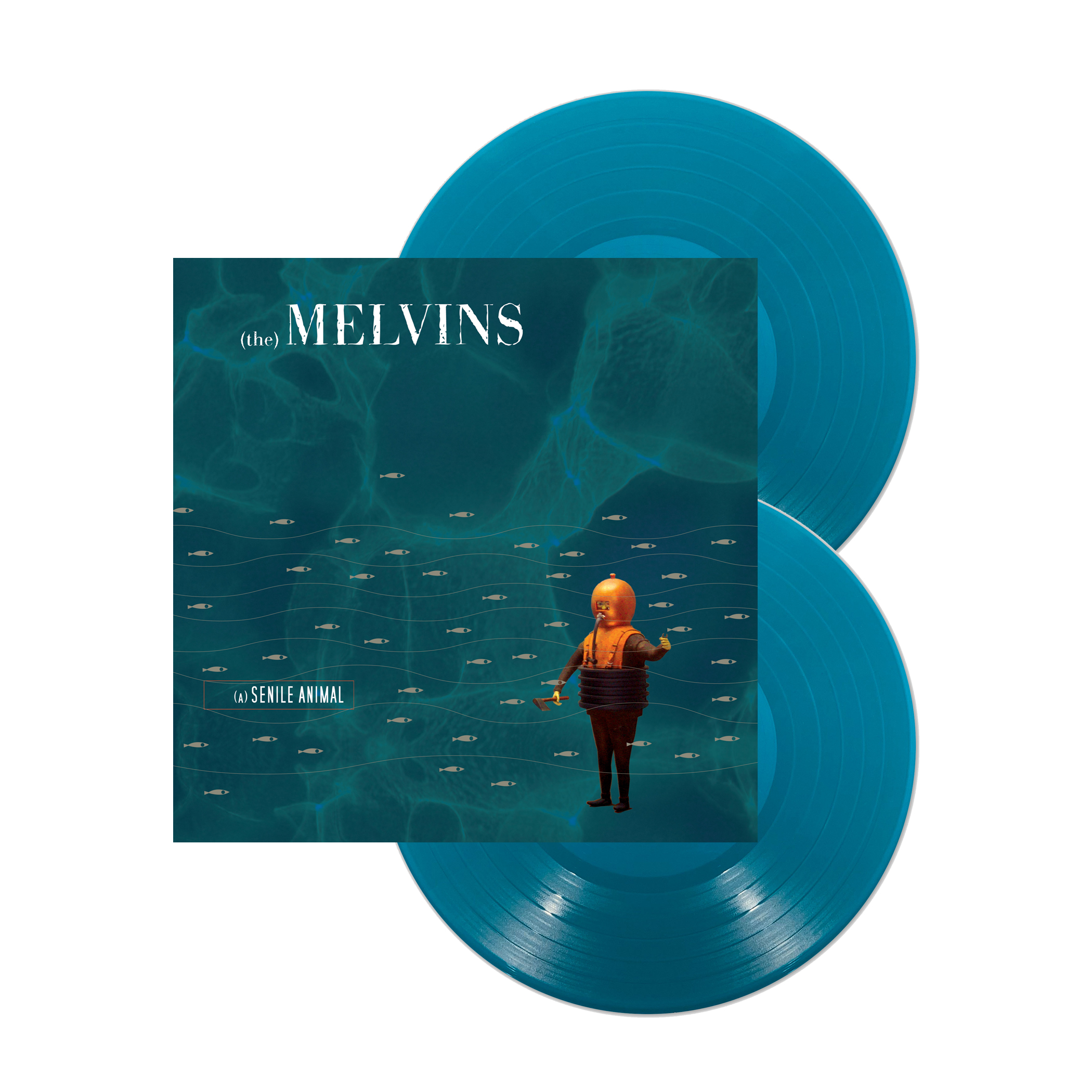 Melvins - A Senile Animal Sea Blue Double Vinyl Double Vinyl