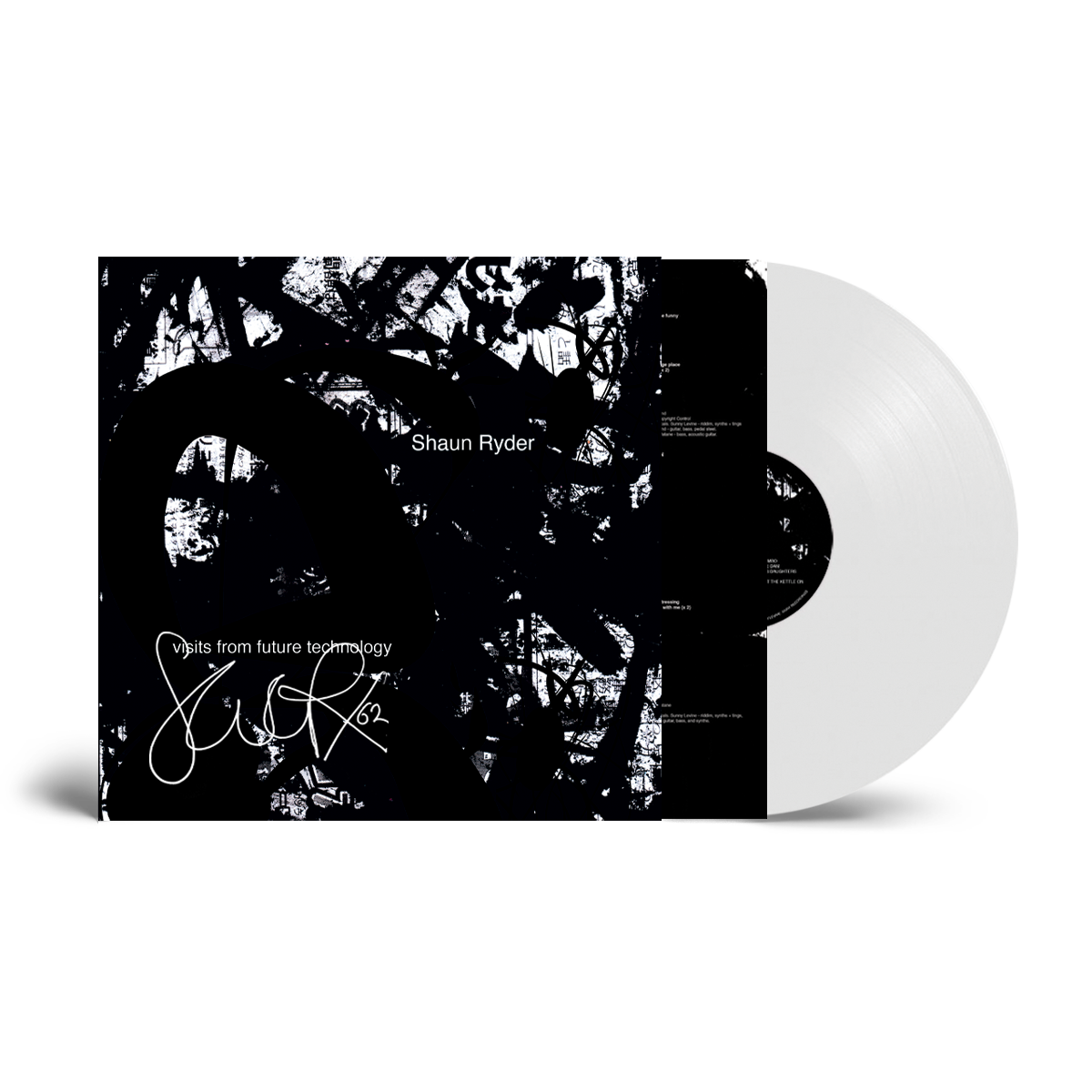 Shaun Ryder - Visits From Future Technology White Vinyl