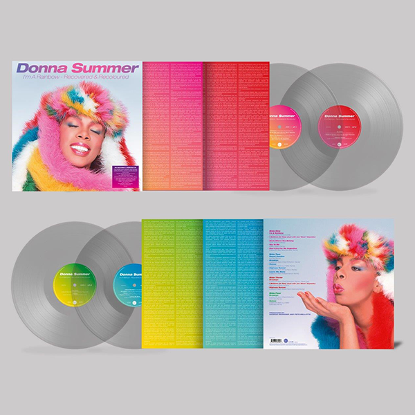 Donna Summer - I'm A Rainbow Recovered and Recoloured Clear Double Heavyweight Vinyl