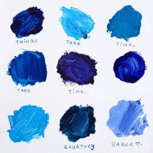 Courtney Barnett - Things Take Time, Take Time Limited Edition Blue Vinyl CD Cassette