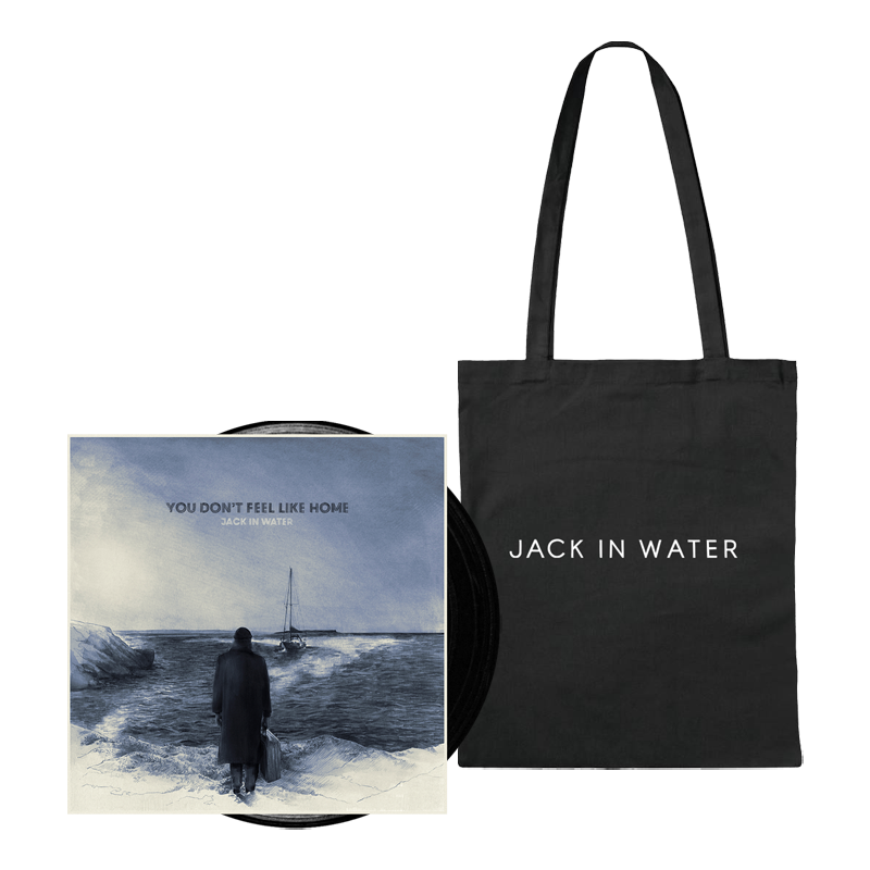 Jack In Water - You Don't Feel Like Home Vinyl Tote Bag