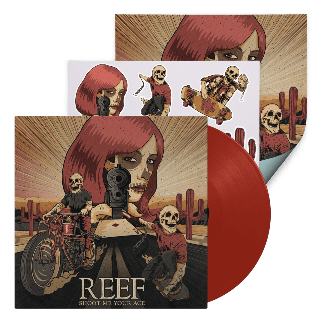 Reef - Shoot Me Your Ace Exclusive Transparent Red Vinyl