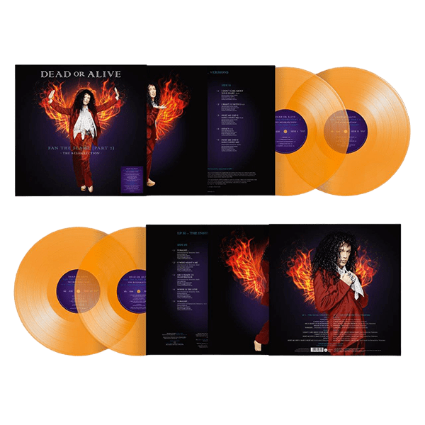 Dead Or Alive - Fan The Flame Part 2 - The Resurrection Orange Double Vinyl