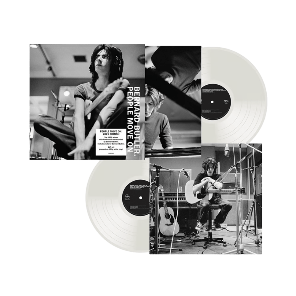 Bernard Butler - People Move On 2021 Recording White Double Vinyl
