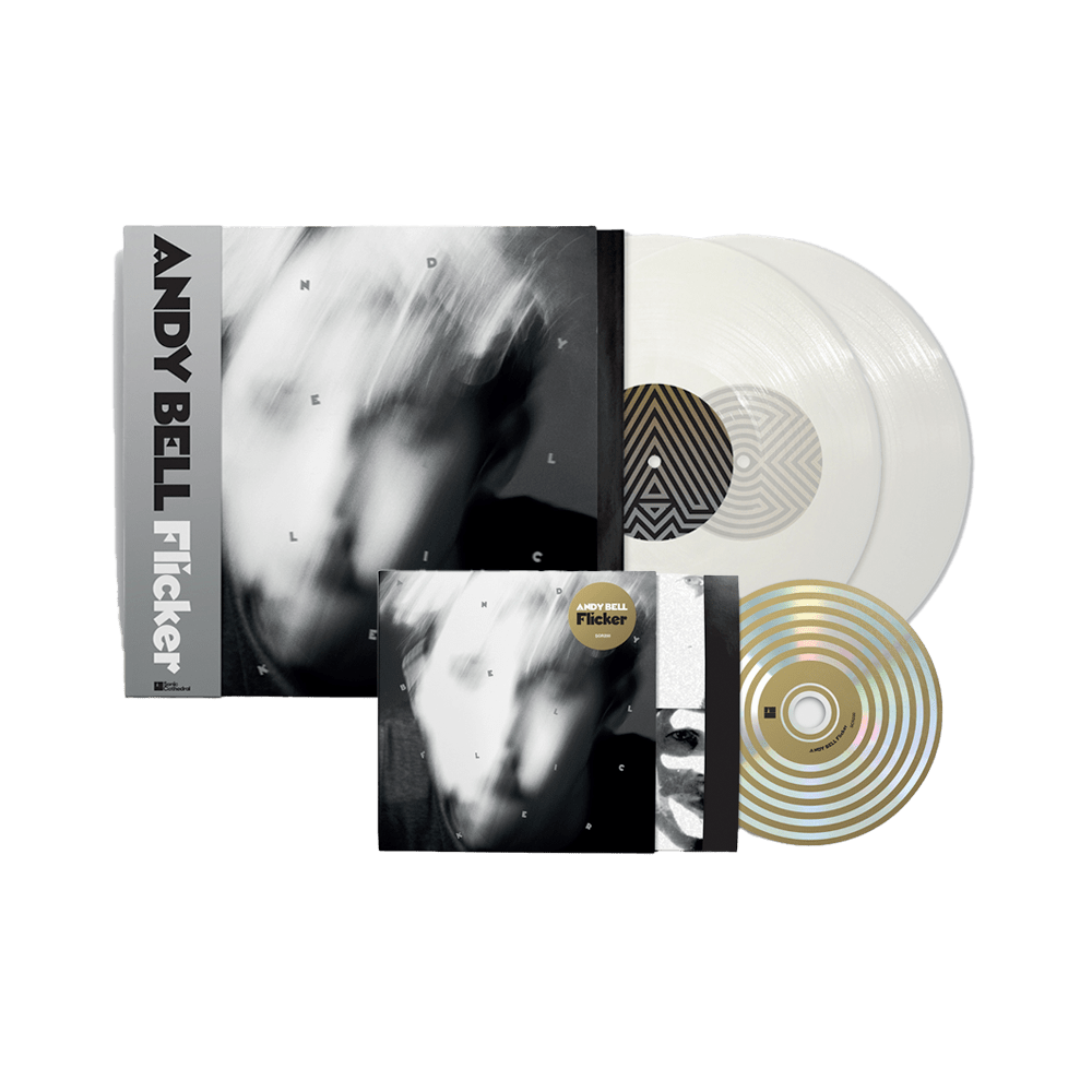 Andy Bell - Flicker Clear Double Vinyl CD