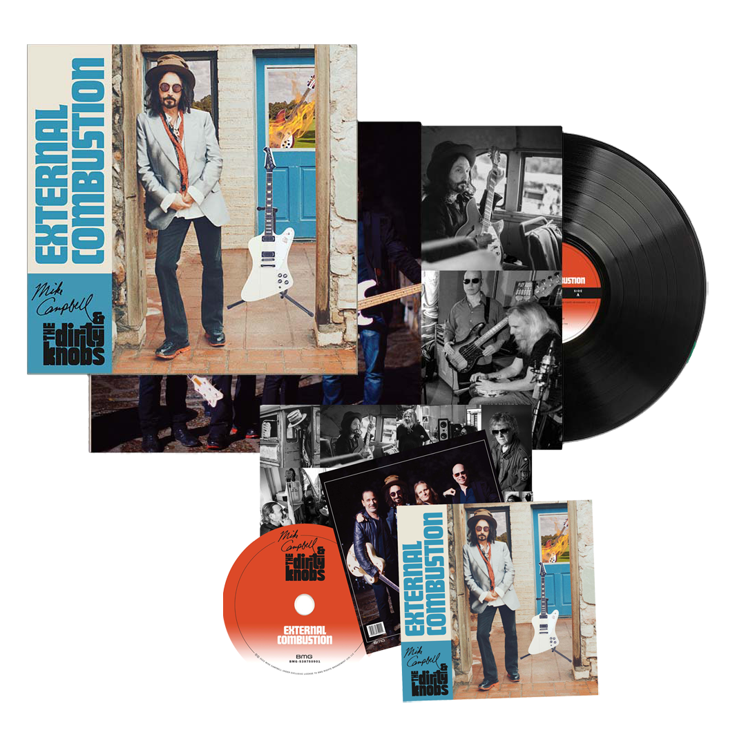 Mike Campbell & The Dirty Knobs - External Combustion CD Album Black Vinyl