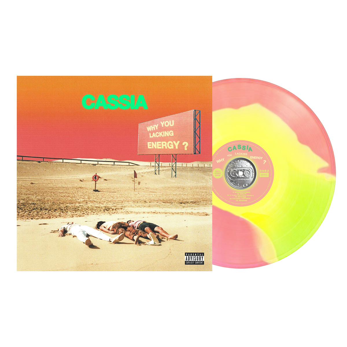 Cassia - Why You Lacking Energy? Tricolour Vinyl