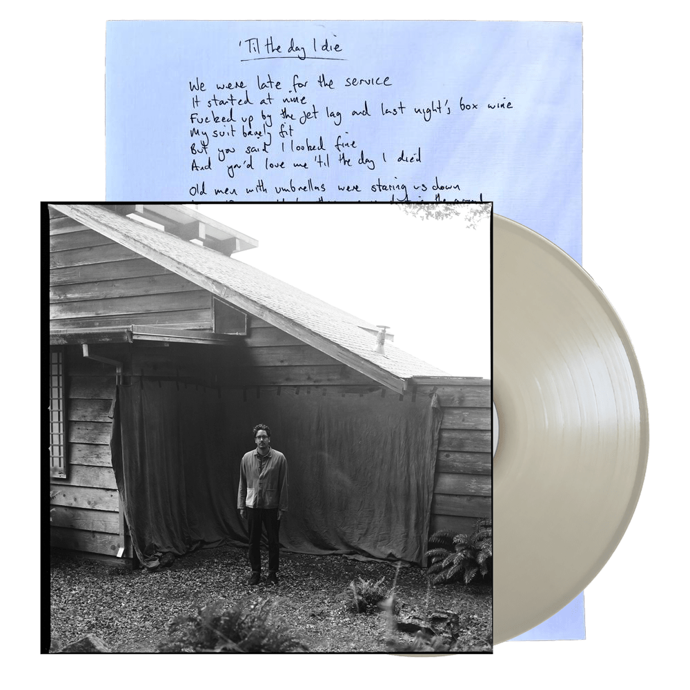 Luke Sital-Singh - Dressing Like a Stranger Milky Clear Vinyl & Hand Written Lyric Sheet With Signed Art Card