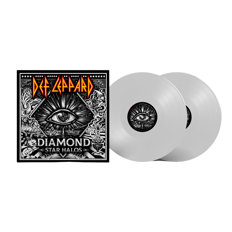 Def Leppard - Diamond Star Halos Clear Double Vinyl