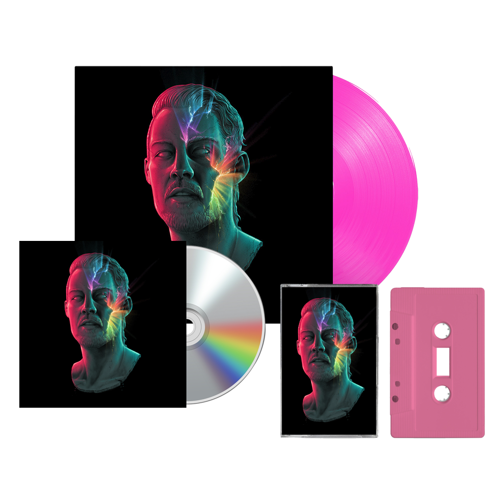 Daniel Johns - FutureNever CD Cassette Pink Hot Pink Vinyl