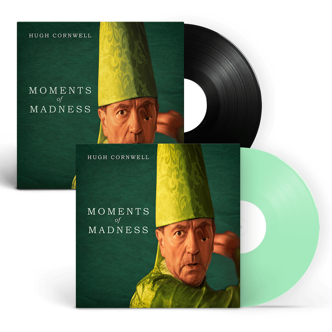 Hugh Cornwell - Moments Of Madness Vinyl Bundle Signed Photo