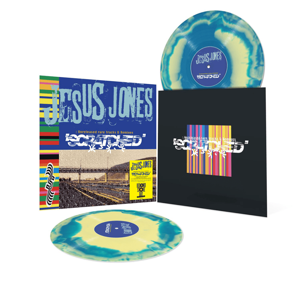 Jesus Jones - Scratched Unreleased Rare Tracks & Remixes RSD 2022 Double Vinyl