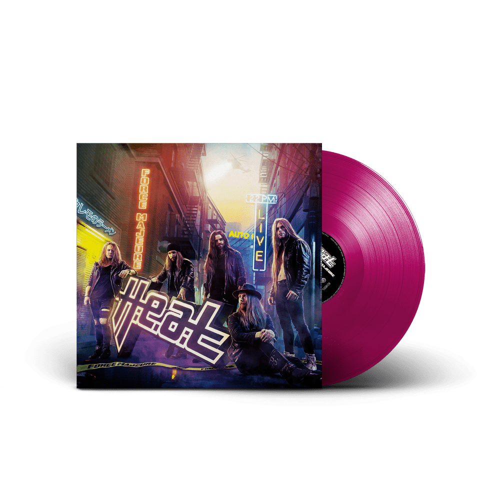 H.E.A.T - Force Majeure Ltd. Violet Vinyl/Gatefold Heavyweight Vinyl