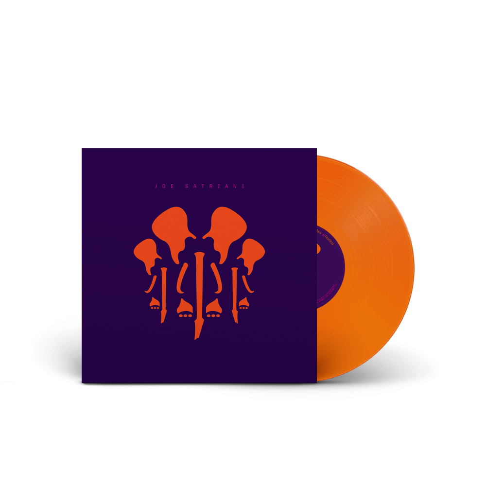 Joe Satriani - The Elephants Of Mars Orange Vinyl Double Heavyweight Vinyl